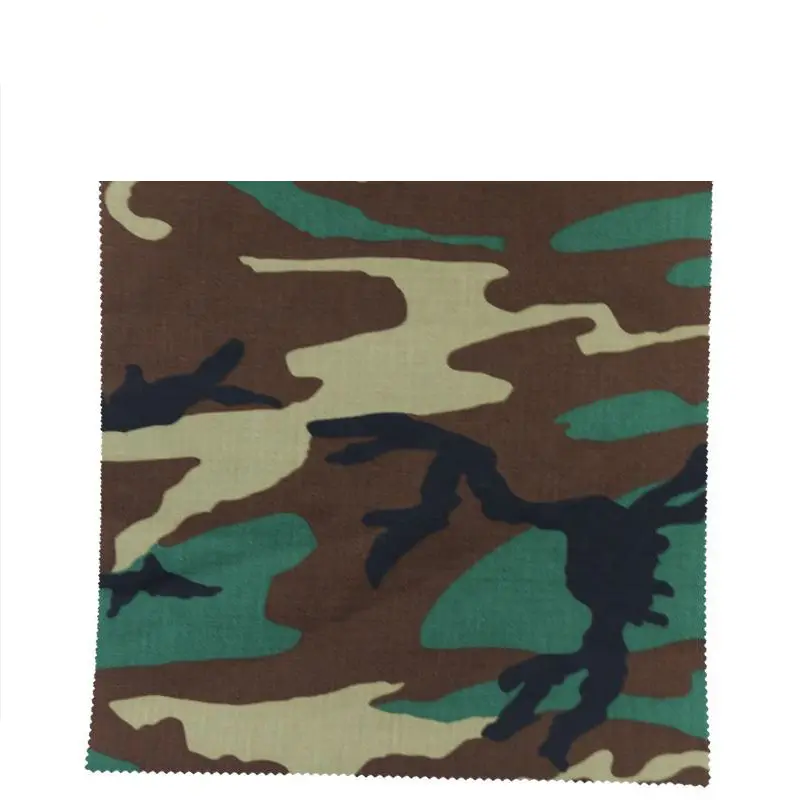 TC M81 fabric Printing 65 Cotton35 Polyester Waterproof camouflage fabric ripstop tactical US woodland