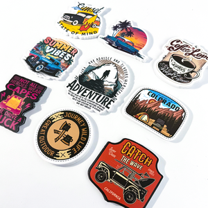 Promotional Brand <strong>Stickers</strong> Custom PVC Vinyl Waterproof Holographic Cartoon Custom <strong>Logo</strong> <strong>Stickers</strong> Die Cut <strong>Stickers</strong> - Product Image 1