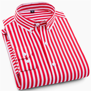 2023 camicie da lavoro sociale da <span class=keywords><strong>uomo</strong></span> moda autunno manica lunga Business Casual Dress senza ferro antirughe <span class=keywords><strong>Slim</strong></span> <span class=keywords><strong>Fit</strong></span> <span class=keywords><strong>abbigliamento</strong></span> <span class=keywords><strong>uomo</strong></span> - Product Image 2