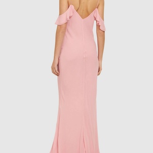 Robe longue maxi moulante élégante et sexy à motif floral, style vacances, coupe ajustée, pour femme - Product Image 2