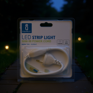 Bande lumineuse LED 5050 60, cordon d'alimentation 1000W 230V, étanche IP65, prise EU, utilisation en extérieur - Product Image 3