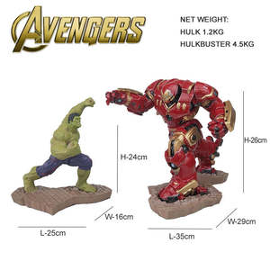 Figura <span class=keywords><strong>de</strong></span> Acción Coleccionable <span class=keywords><strong>de</strong></span> Hulk vs <span class=keywords><strong>Hulkbuster</strong></span> <span class=keywords><strong>de</strong></span> Resina PVC <span class=keywords><strong>de</strong></span> 26cm, Decoración Creativa al por Mayor - Product Image 6