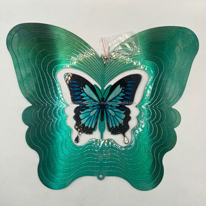 Tourniquets à vent métalliques suspendus pour la décoration intérieure et extérieure, sculptures éoliennes pour jardin, cour, véranda et patio – Magnifiques tourniquets à vent - Product Image 5