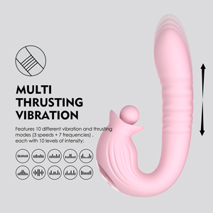 NOUVEAU Vibrateur détachable 4 en 1, 10 modes de rotation, stimulateur du point G, vibrateur pour femmes, dildo, jouet sexuel, fabricant de jouets sexuels - Product Image 1