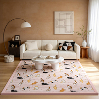 Tapis de yoga pour enfants, résistant aux taches, en mousse haute densité, imprimé animal, stimule l'imagination, vente directe d'usine, imperméable pour la maison