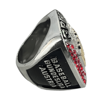 Bagues de championnat de baseball à faible MOQ, trophées personnalisés, bagues de sport, bagues de champions de tournoi, cadeaux de récompense