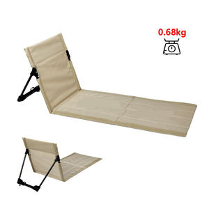 Chaise de camping pliante portable en alliage d'aluminium pour extérieur, chaise longue de plage extensible pour pelouse - Product Image 5