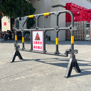 Barrera de Tráfico de Plástico HDPE de 1600*1000 mm Moldeada por Soplado, Barrera de Seguridad Temporal para Control de Multitudes - Product Image 3