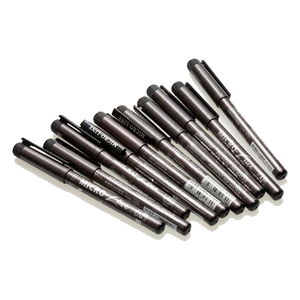 Ensemble de 0.3 0.4 0.5 0.6 0.8 Marqueurs d'art à pointe douce pour stylo à <span class=keywords><strong>dessin</strong></span> avec variété de points Fineliner - Product Image 4