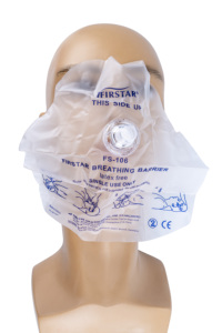 <span class=keywords><strong>CPR</strong></span> penghalang pernapasan, dengan katup satu arah EVA <span class=keywords><strong>CPR</strong></span> bentuk pir pelindung wajah untuk latihan - Product Image 2