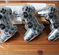 Minithink Control de Juego Inalámbrico BT de 2.4GHz con Joysticks y Vibración para Sony PlayStation 3 4 y Controles de PS3 Slim