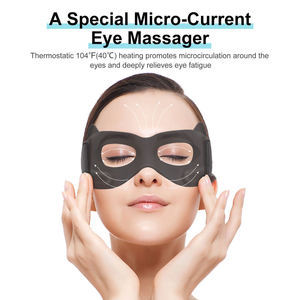 Smart Eye <b>Massager</b> with Display Screen EMS Heated Eye Care Device Cat Eye Design for Home Use - Product Image 2