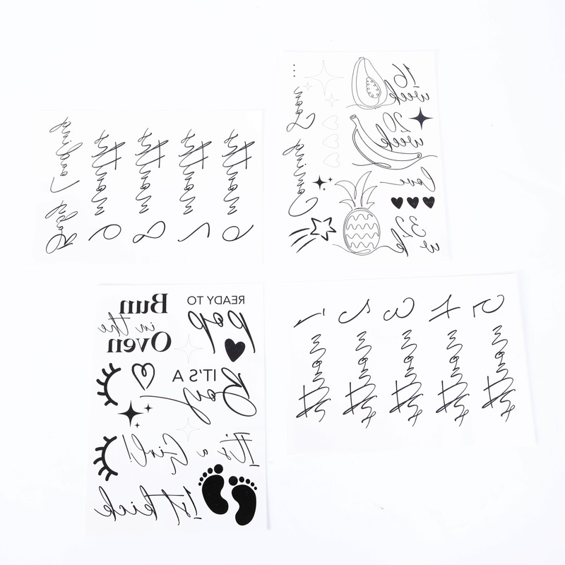 Custom Sparkle Freckles Stickers Metallic Temporary