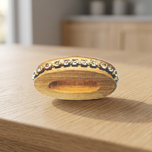 Support en bois pour bracelets et chaînes, idéal pour la réparation de bijoux, le sertissage de pierres, le polissage et les outils de fabrication de bijoux | GS202B - Product Image 3