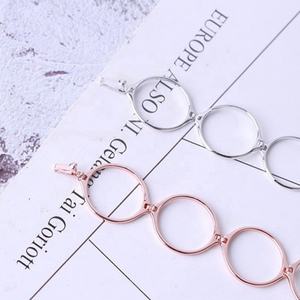 Anillos de Acero Inoxidable para Mujer, Pulseras con Dijes de Dos Tonos, Accesorios con Diseño Bonito - Product Image 4