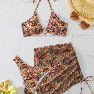 ชุดบิกินี่ลายเสือดาวสำหรับผู้หญิงจากกวางโจว Outpace พร้อมบริการตัวอย่างฟรี บราแบบดันทรง ดีไซน์ผูกข้าง รับผลิตแบบ OEM - Product Image 6