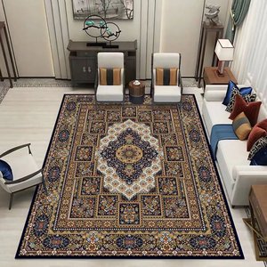 Hiện đại thân thiện với môi bóng 3D in thảm với chống trượt & chống dị ứng dễ dàng làm sạch nhà trừu tượng mô hình - Product Image 5