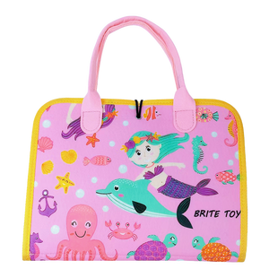 Prezzo migliore fornitura di fabbrica direttamente giocattoli Montessori in feltro scheda di apprendimento per ragazzi e ragazze regalo fatto da te come imparare a giocare - Product Image 3