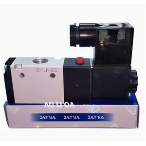 Válvula solenoide de tres vías Airtac <span class=keywords><strong>3V210</strong></span>-<span class=keywords><strong>08</strong></span>-NC 3V--<span class=keywords><strong>NO</strong></span> AC24V 3V-DCV Normalmente cerrada y normalmente abierta - Product Image 1