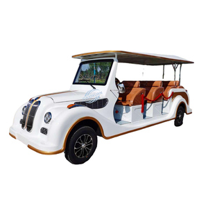 4 Seater Electric Sightseeing Car <b>72V</b> 3500W Lithium <b>Battery</b> Strong Climbing Golf Cart With AC For Scenic Spot Colombia Import - Product Image 6