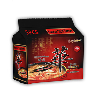 Vente chaude de nourriture épicée HALAL coréenne emballage de sac de cuisson de 3 minutes de nouilles instantanées Shin <span class=keywords><strong>Ramyun</strong></span> - Product Image 5