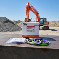 Kit Seal Silinder Hidrolik Boom/Arm/Bucket Excavator ZX200-1 YA00001402PS YA00001392PS YA00001396PS Suku Cadang Hidrolik Excavator