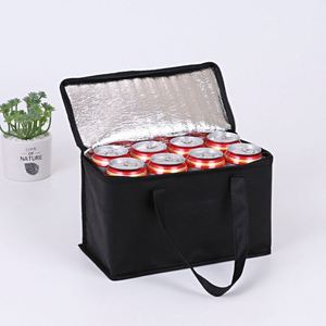 Bolsa Térmica Reutilizable Aislada de 21*14*17cm, Diseño Clásico Informal y Suave para Bebidas y Alimentos, Gran Venta - Product Image 5