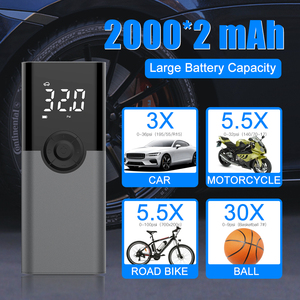 CZK-3686 <span class=keywords><strong>2022</strong></span> Nuevo Inflador de Neumáticos Inteligente Mini para Auto, Bomba de Aire Recargable de 4000 mAh, Inflador Digital para Auto y Bicicleta - Product Image 3