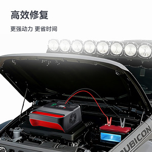 Cargador de batería de plomo-ácido y litio de 12V 24V para coches, vehículos eléctricos, montacargas, dispositivo de carga de alta potencia - Product Image 1