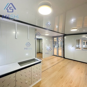 Casa Contenedor Prefabricada Plegable de 20 y 40 Pies con Estabilidad Estándar, 1, 2, 3, 4, 5 Dormitorios, Baño Plegable, Mini Casa, Villa - Product Image 4