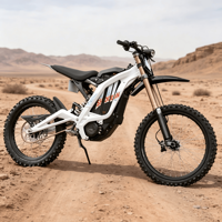 Vélo électrique tout-terrain Surron Light Bee avec freins à disque hydrauliques, fourche avant dorée, motocross électrique pour adultes, sports de montagne