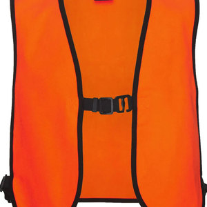 Chaleco de Caza Táctico Impermeable, Cortavientos, Ligero, Transpirable y Ajustable, Unisex, Color Naranja, Precio al por Mayor - Product Image 4