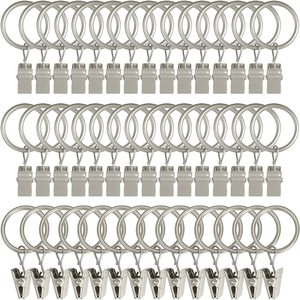 <b>Curtain</b> <b>Ring</b> Clips 3.5*38MM Black Metal <b>Curtain</b> Hooks For <b>Curtains</b> Shower <b>Curtains</b> Simple Style Factory Direct Sales - Product Image 4