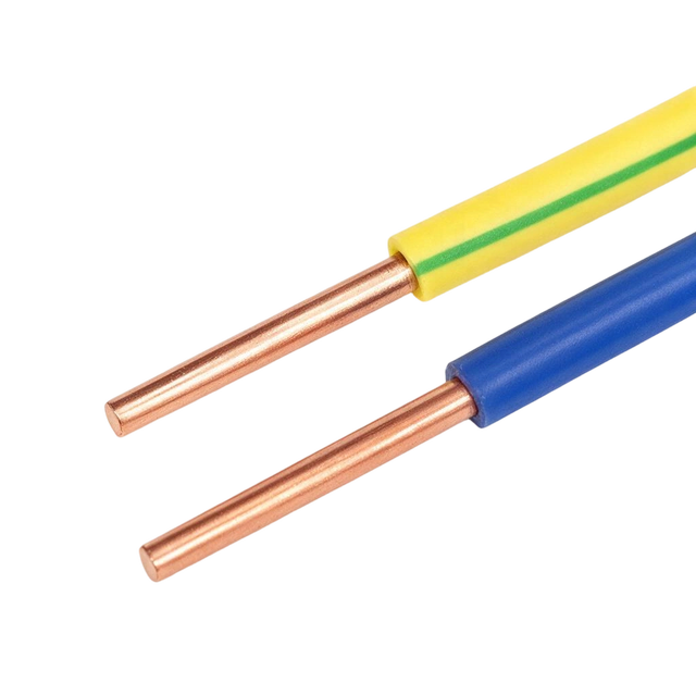 Solid Single Core Copper Conductor BV PVC Insulated Electric Wire Cable for Overhead Building Industrial & Home Wiring