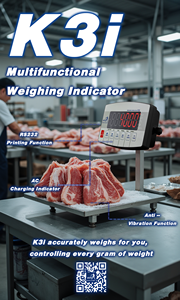 High Accurate LED 30kg Factory Measure Sensor <strong>Weight</strong> <strong>Indicator</strong> Forklift Weighing Scale Platform Scale - Product Image 6