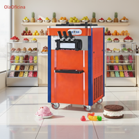 Machine à crème glacée automatique, machine à crème glacée commerciale ICL18C, machine à crème glacée industrielle