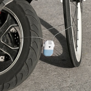 WEST BIKING Lucchetto a Combinazione Retrattile Mini, Lucchetto di Sicurezza con Password in ABS, Lucchetto per Casco <span class=keywords><strong>Bici</strong></span> - Product Image 6