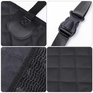 Luxus Hund Autos itz bezug Wasserdicht Langlebig Kratz festigkeit Weiche abnehmbare Abdeckung für Outdoor-Reisen Camping Haustier Rücksitz - Product Image 6