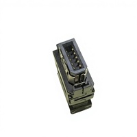 Connecteur servo SM-10 10 broches plaqué or, boîtier plastique noir, connecteur à encliquetage, disponible pour achat direct, expédition le jour même