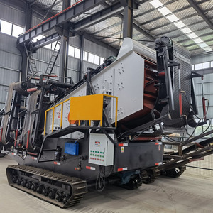 Mining Sand Gravel Machine Tracked Mobile <b>Aggregate</b> Crusher Screening Plant - Product Image 4