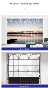 Industriële Dubbele Stalen Veiligheidsdeuren Commerciële Buitenkant Brandwerende Glasvezel Zeefnet Voor Keuken Supermarkt - Product Image 6