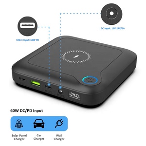 แบตเตอรี่สำรองสำหรับเครื่อง CPAP ยอดขายสูงสุดปี 2024 ความจุ 24000mAh 88.8Wh ชาร์จเร็ว USB-C PD 65W และ PD 78W รองรับการชาร์จไร้สาย สำหรับรุ่น S9 S10 S11 Z1 Z2 - Product Image 3