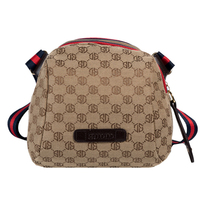 Sac à main de luxe de créateur, imprimés géométriques rétro pour femmes, style sac à dos à bandoulière unique, doublure en polyester