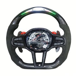 Volant en fibre de carbone pour BMW CS M1 M2 M3 M4 M5 M6 M340i CSL GTS F82 F80 F87 F90 G80 G82 Toyota A90 Gr Supra Mk4 Mk5 G80 - Product Image 2