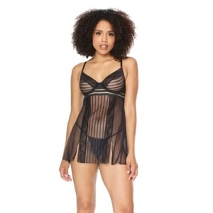 TD Coquette intimo accessori Chic Babydoll e slip Set - Product Image 1