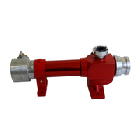 Lance à mousse flexible en alliage d'aluminium de haute qualité pour la lutte contre l'incendie, avec débit sélectionnable et raccord de tuyau d'incendie