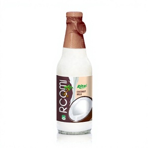 ริต้า เครื่องดื่มนมรสสตรอว์เบอร์รี บรรจุขวดแก้ว 500 มล. เครื่องดื่มอ่อนโยน นม FR ผู้ผลิตขายส่ง รับผลิตแบบ OEM ODM แบรนด์ส่วนตัว โรงงาน - Product Image 3
