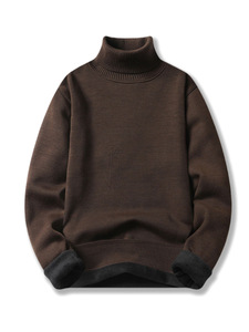 Phong Cách Mới Trung niên Thời Trang Quảng Trường Chống Nhăn Cổ Điển Cha Quần Áo O-Cổ Dệt May Kinh Doanh Quý Ông Người Đàn Ông Áo Len - Product Image 6