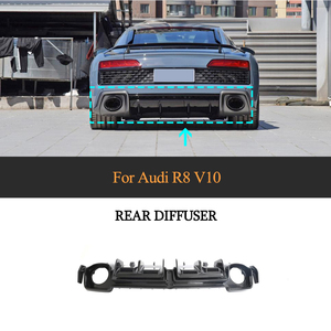 Diffuseur de pare-chocs arrière en fibre de carbone Lèvre de diffuseur de pare-chocs arrière pour <span class=keywords><strong>Audi</strong></span> <span class=keywords><strong>R8</strong></span> COUPE <span class=keywords><strong>V10</strong></span> 23 - Product Image 6