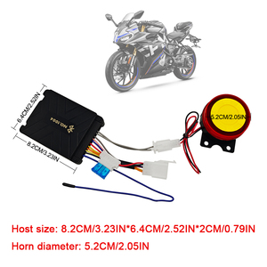 Universal Motocicleta PKE Sistema De Alarme Para Motocicleta Elétrica Keyless Scooter Elétrica Anti Ladrão Alarme - Product Image 5